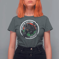 Power To The People Black Panther Party T Shirt For Women Black History Month