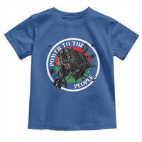 Power To The People Black Panther Party Toddler T Shirt Black History Month