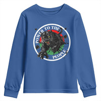 Power To The People Black Panther Party Youth Sweatshirt Black History Month