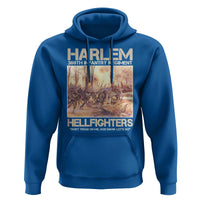 Harlem Hellfighters Hoodie 369th Infantry Regiment Don't Tread On Me Let's Go Black History Month