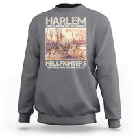 Harlem Hellfighters Sweatshirt 369th Infantry Regiment Don't Tread On Me Let's Go Black History Month