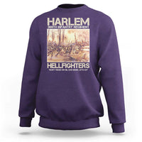 Harlem Hellfighters Sweatshirt 369th Infantry Regiment Don't Tread On Me Let's Go Black History Month