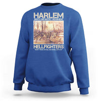 Harlem Hellfighters Sweatshirt 369th Infantry Regiment Don't Tread On Me Let's Go Black History Month