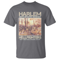 Harlem Hellfighters T Shirt 369th Infantry Regiment Don't Tread On Me Let's Go Black History Month