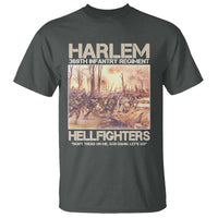 Harlem Hellfighters T Shirt 369th Infantry Regiment Don't Tread On Me Let's Go Black History Month