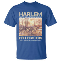 Harlem Hellfighters T Shirt 369th Infantry Regiment Don't Tread On Me Let's Go Black History Month
