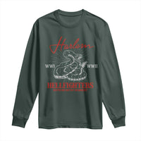 Harlem Hellfighters Long Sleeve Shirt 369th Infantry Regiment Black Snake Black History Month