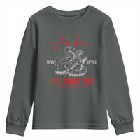 Harlem Hellfighters Youth Sweatshirt 369th Infantry Regiment Black Snake Black History Month