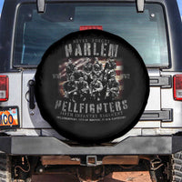 Never Forget Harlem Hellfighters Spare Tire Cover Vintage American Flag