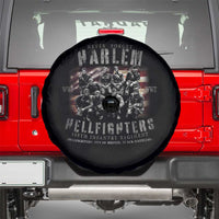Never Forget Harlem Hellfighters Spare Tire Cover Vintage American Flag