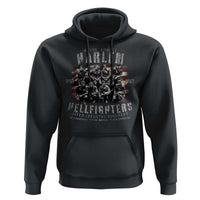 Never Forget Harlem Hellfighters Hoodie Vintage American Flag