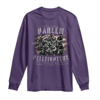 Never Forget Harlem Hellfighters Long Sleeve Shirt Vintage American Flag