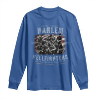Never Forget Harlem Hellfighters Long Sleeve Shirt Vintage American Flag