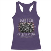 Never Forget Harlem Hellfighters Racerback Tank Top Vintage American Flag