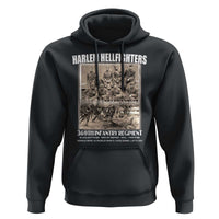 Never Forget Harlem Hellfighters Hoodie 369TH Infantry Regiment Black God Damn Let's Go