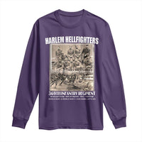 Never Forget Harlem Hellfighters Long Sleeve Shirt 369TH Infantry Regiment Black God Damn Let's Go