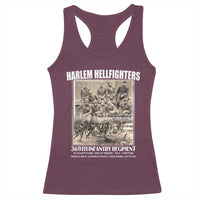 Never Forget Harlem Hellfighters Racerback Tank Top 369TH Infantry Regiment Black God Damn Let's Go