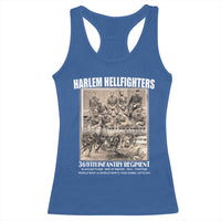 Never Forget Harlem Hellfighters Racerback Tank Top 369TH Infantry Regiment Black God Damn Let's Go