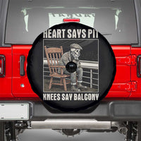 Funny Heart Says Pit Knees Say Balcony Spare Tire Cover Old Skeleton - Wonder Print Shop