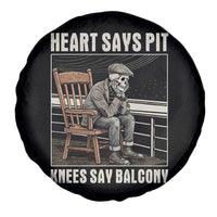 Funny Heart Says Pit Knees Say Balcony Spare Tire Cover Old Skeleton - Wonder Print Shop