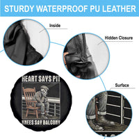 Funny Heart Says Pit Knees Say Balcony Spare Tire Cover Old Skeleton - Wonder Print Shop