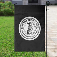 Punxsutawney Phil Groundhog Day Garden Flag Funny Woodchuck Day 1887