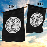 Punxsutawney Phil Groundhog Day Garden Flag Funny Woodchuck Day 1887