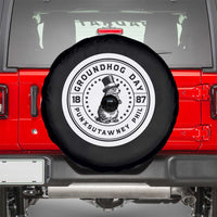 Punxsutawney Phil Groundhog Day Spare Tire Cover Funny Woodchuck Day 1887