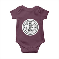 Punxsutawney Phil Groundhog Day Baby Onesie Funny Woodchuck Day 1887