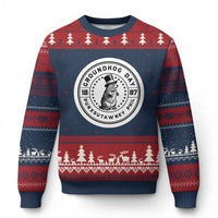 Punxsutawney Phil Groundhog Day Ugly Christmas Sweater Funny Woodchuck Day 1887