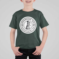 Punxsutawney Phil Groundhog Day T Shirt For Kid Funny Woodchuck Day 1887