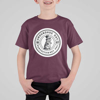 Punxsutawney Phil Groundhog Day T Shirt For Kid Funny Woodchuck Day 1887