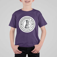 Punxsutawney Phil Groundhog Day T Shirt For Kid Funny Woodchuck Day 1887
