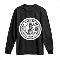 Punxsutawney Phil Groundhog Day Long Sleeve Shirt Funny Woodchuck Day 1887