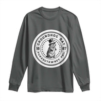 Punxsutawney Phil Groundhog Day Long Sleeve Shirt Funny Woodchuck Day 1887