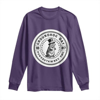 Punxsutawney Phil Groundhog Day Long Sleeve Shirt Funny Woodchuck Day 1887