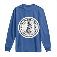 Punxsutawney Phil Groundhog Day Long Sleeve Shirt Funny Woodchuck Day 1887