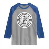 Punxsutawney Phil Groundhog Day Raglan Shirt Funny Woodchuck Day 1887