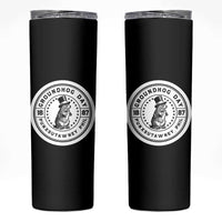 Punxsutawney Phil Groundhog Day Skinny Tumbler Funny Woodchuck Day 1887
