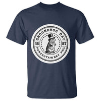 Punxsutawney Phil Groundhog Day T Shirt Funny Woodchuck Day 1887
