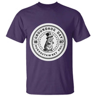 Punxsutawney Phil Groundhog Day T Shirt Funny Woodchuck Day 1887