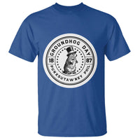 Punxsutawney Phil Groundhog Day T Shirt Funny Woodchuck Day 1887