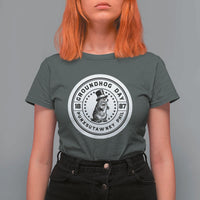 Punxsutawney Phil Groundhog Day T Shirt For Women Funny Woodchuck Day 1887