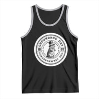 Punxsutawney Phil Groundhog Day Tank Top Funny Woodchuck Day 1887