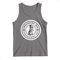 Punxsutawney Phil Groundhog Day Tank Top Funny Woodchuck Day 1887
