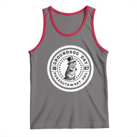 Punxsutawney Phil Groundhog Day Tank Top Funny Woodchuck Day 1887