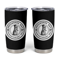Punxsutawney Phil Groundhog Day Tumbler Cup Funny Woodchuck Day 1887