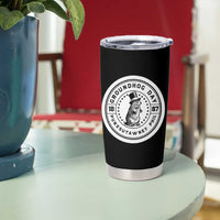 Punxsutawney Phil Groundhog Day Tumbler Cup Funny Woodchuck Day 1887
