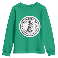 Punxsutawney Phil Groundhog Day Youth Sweatshirt Funny Woodchuck Day 1887