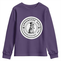 Punxsutawney Phil Groundhog Day Youth Sweatshirt Funny Woodchuck Day 1887